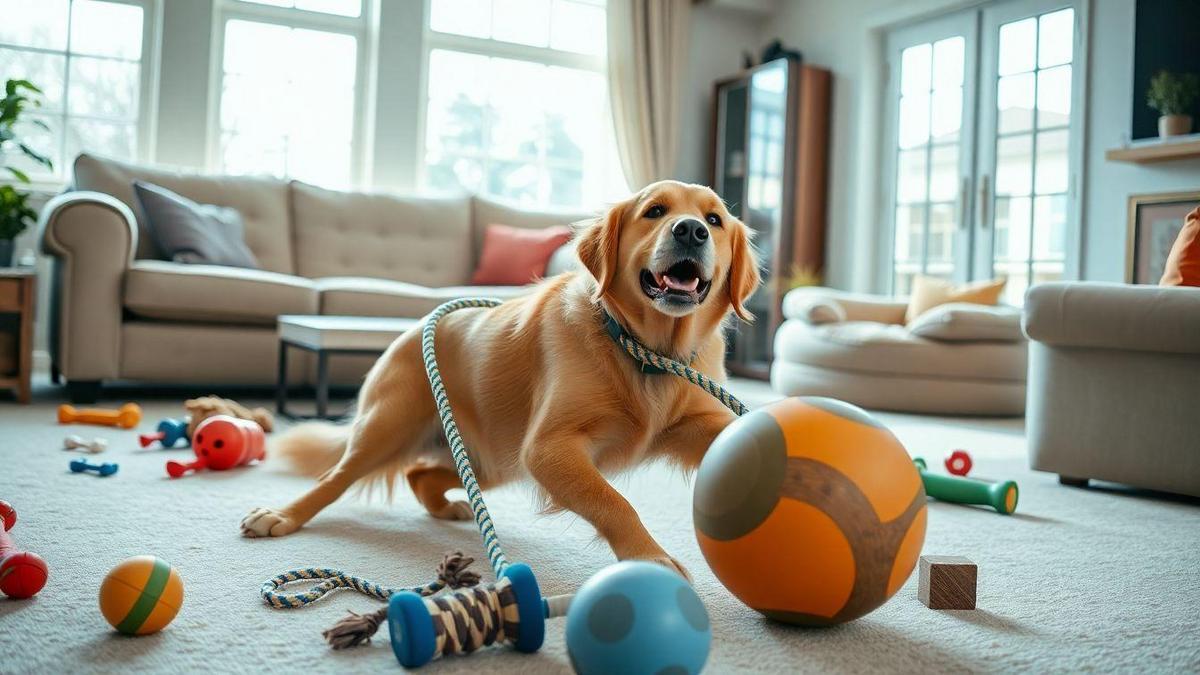 Best Indoor Games for Large Dogs Inside