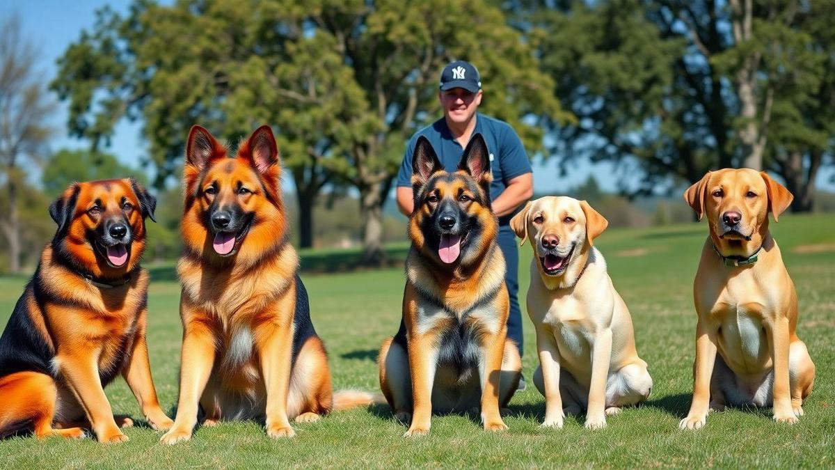 Common Large Dog Breeds That Ace Obedience Training