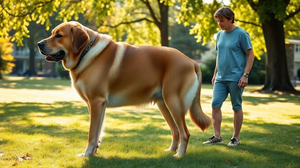 Impact of Obesity on Large Breed Dogs