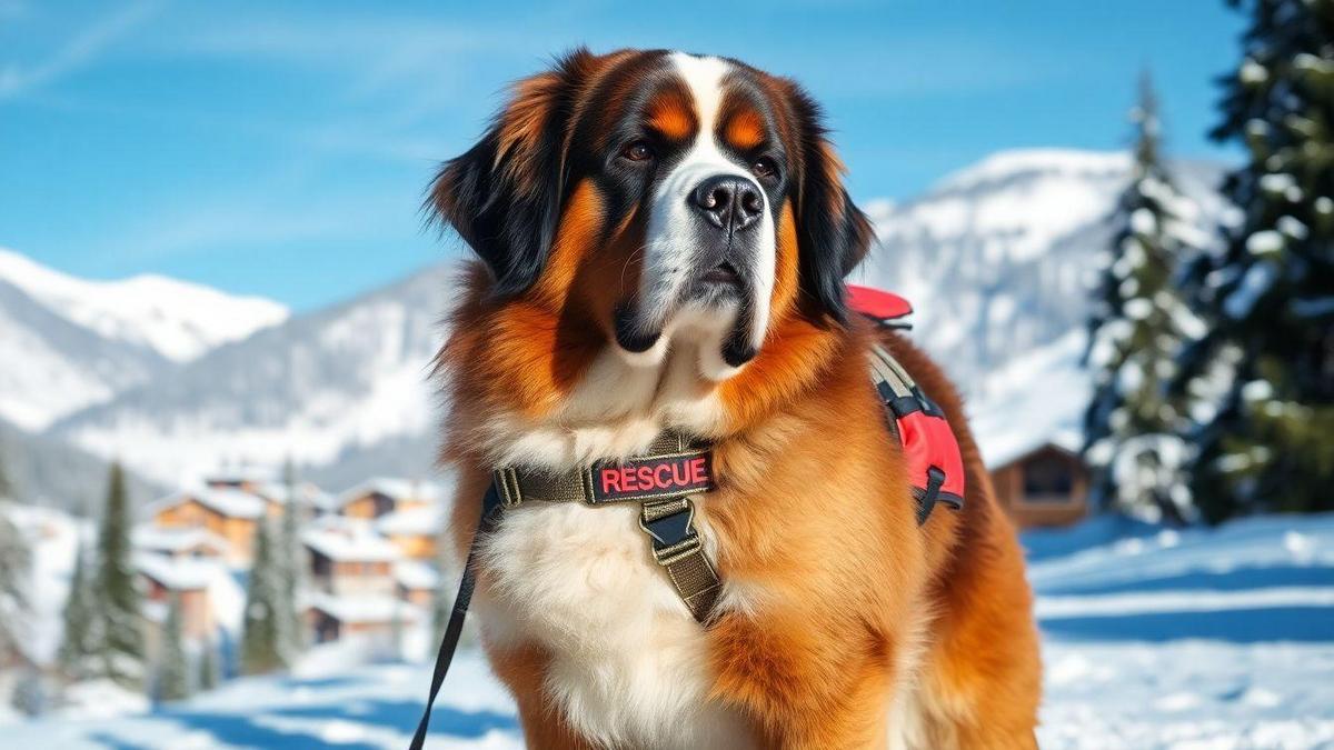 Large dog breeds used in rescue work