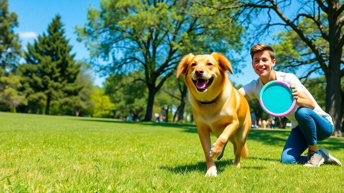 Strengthening Bond with Large Dogs Through Play