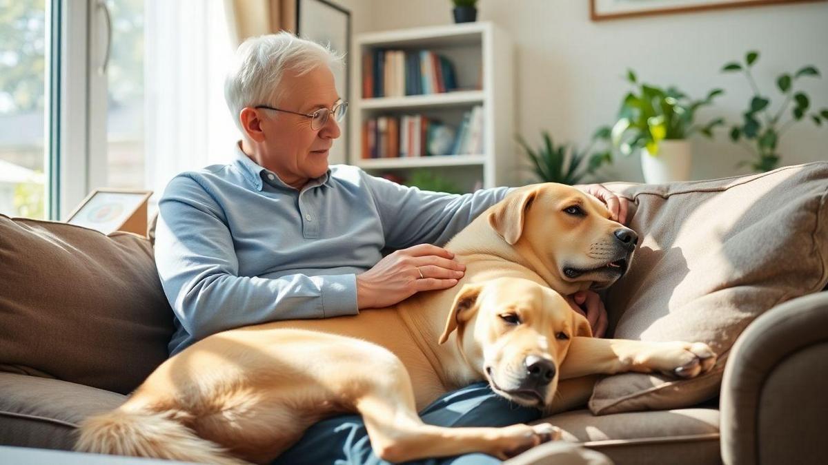 Top Large Dog Breeds for Seniors at Home