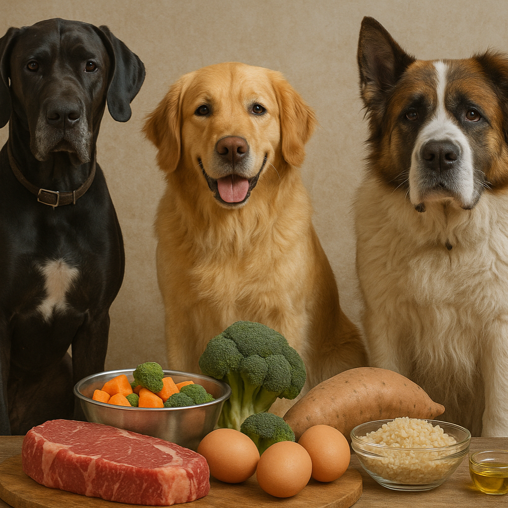 Best Natural Foods for Large Dog Breeds: A Complete Guide