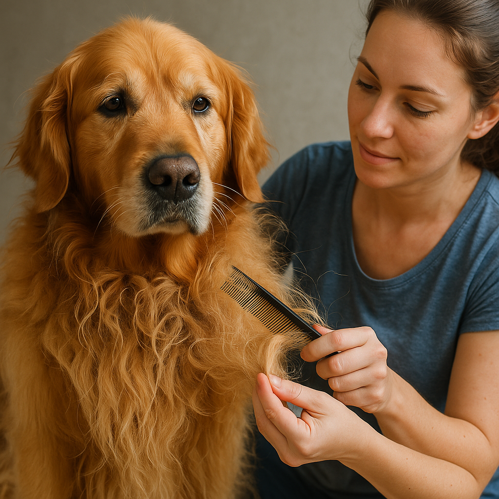 How to Deal with Knots and Tangles in Your Dog’s Coat