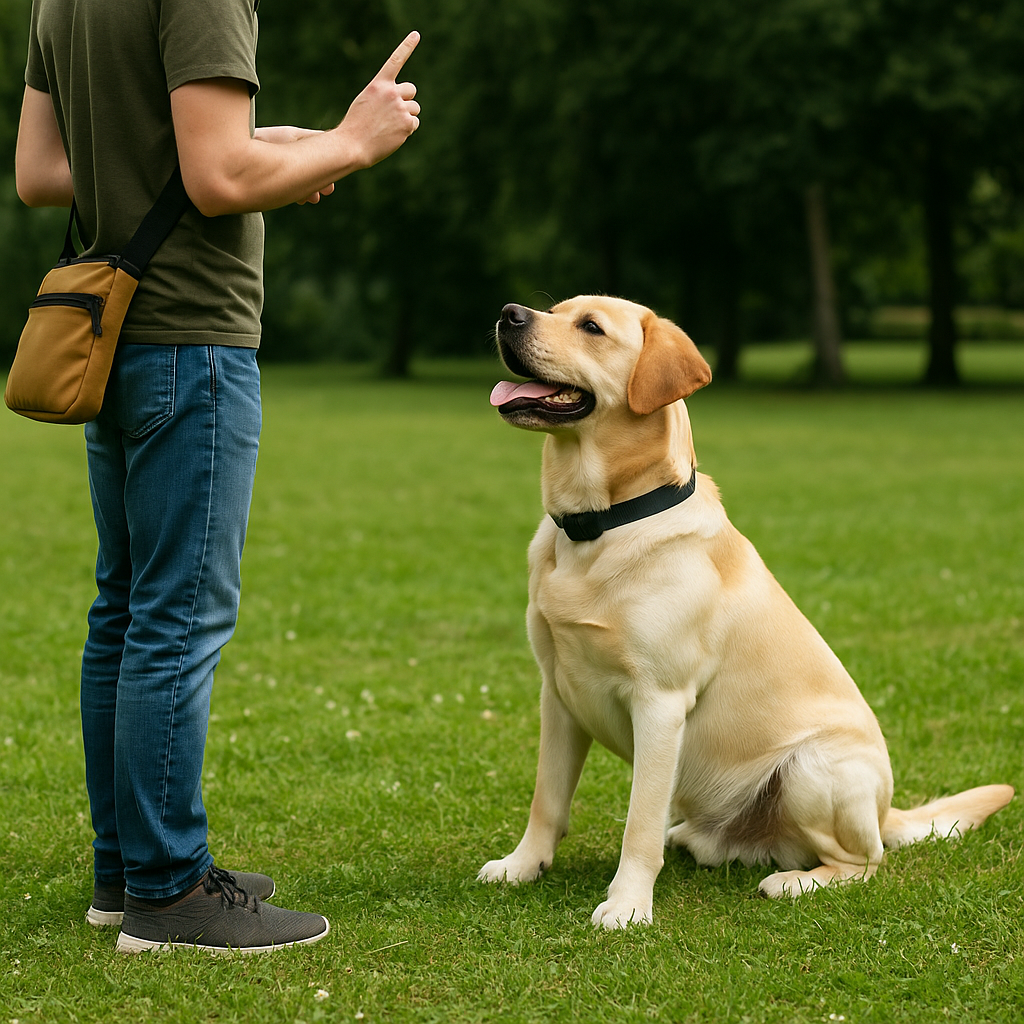 Tips for Teaching “Sit,” “Stay,” and “Heel” to Large Dogs