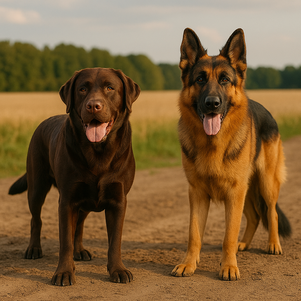 Why Were Large Dogs Used in Hunting and Warfare?