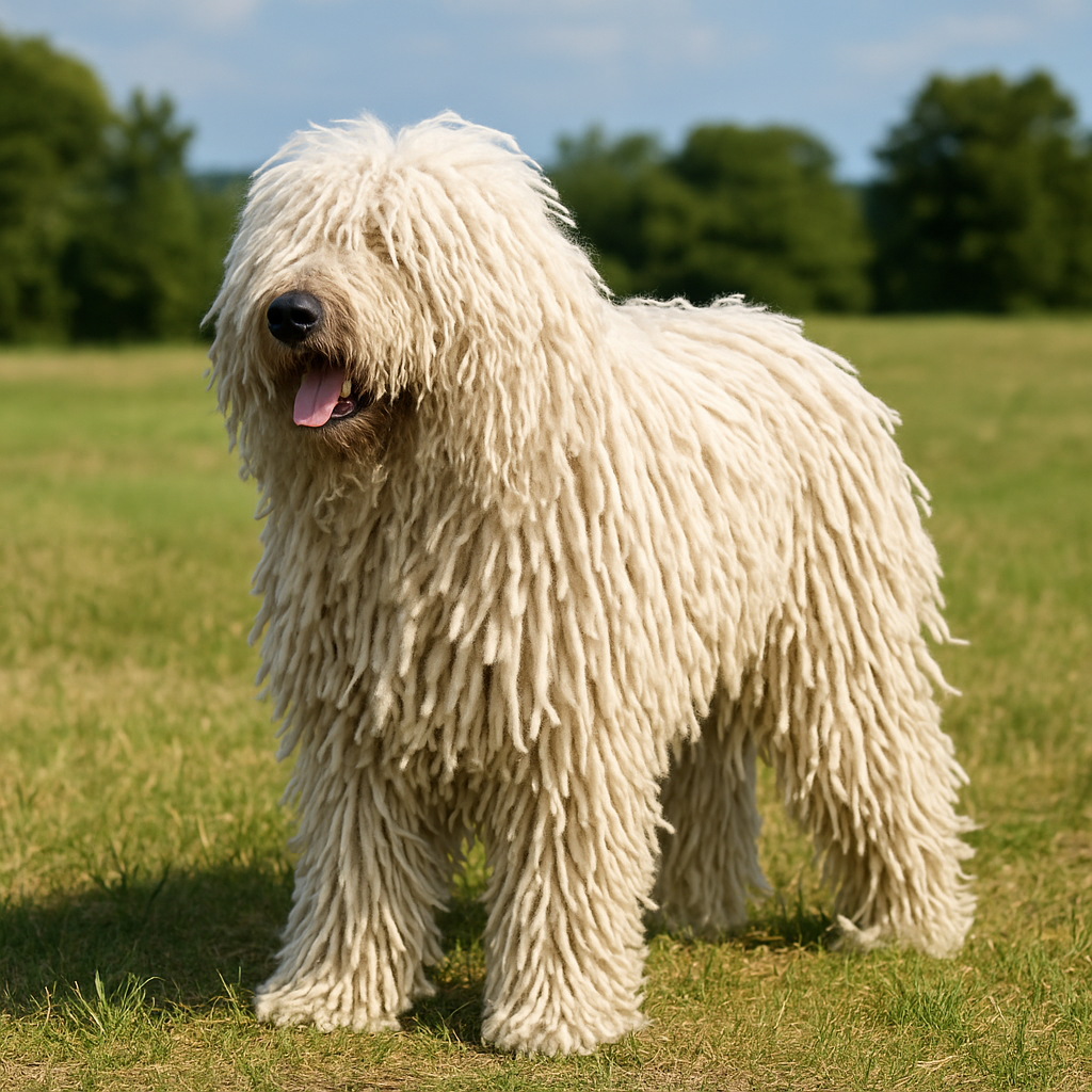 Komondor: The Mop-Like Herding Dog with a Noble Past