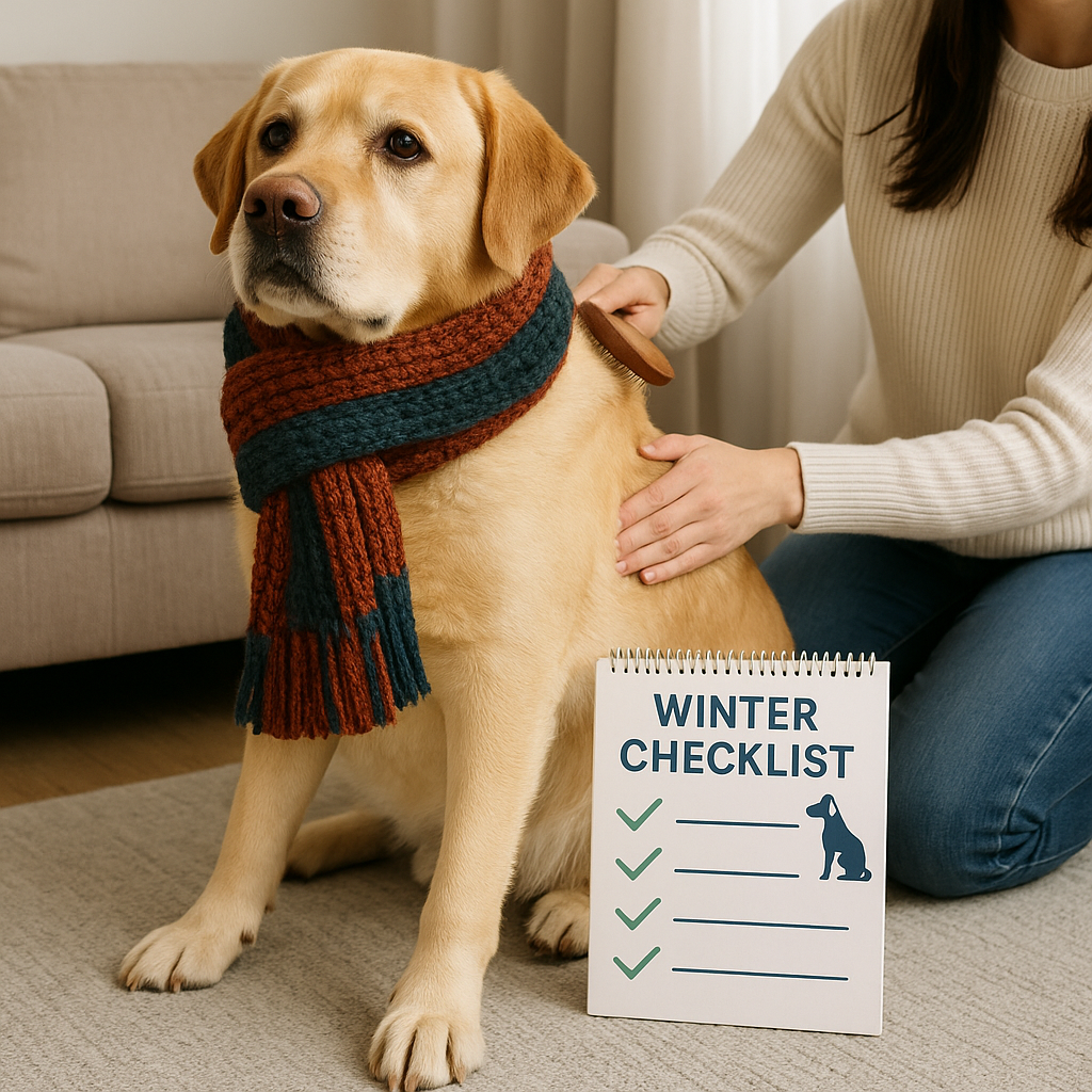 Large Dogs and Their Winter Coats: Special Care Tips