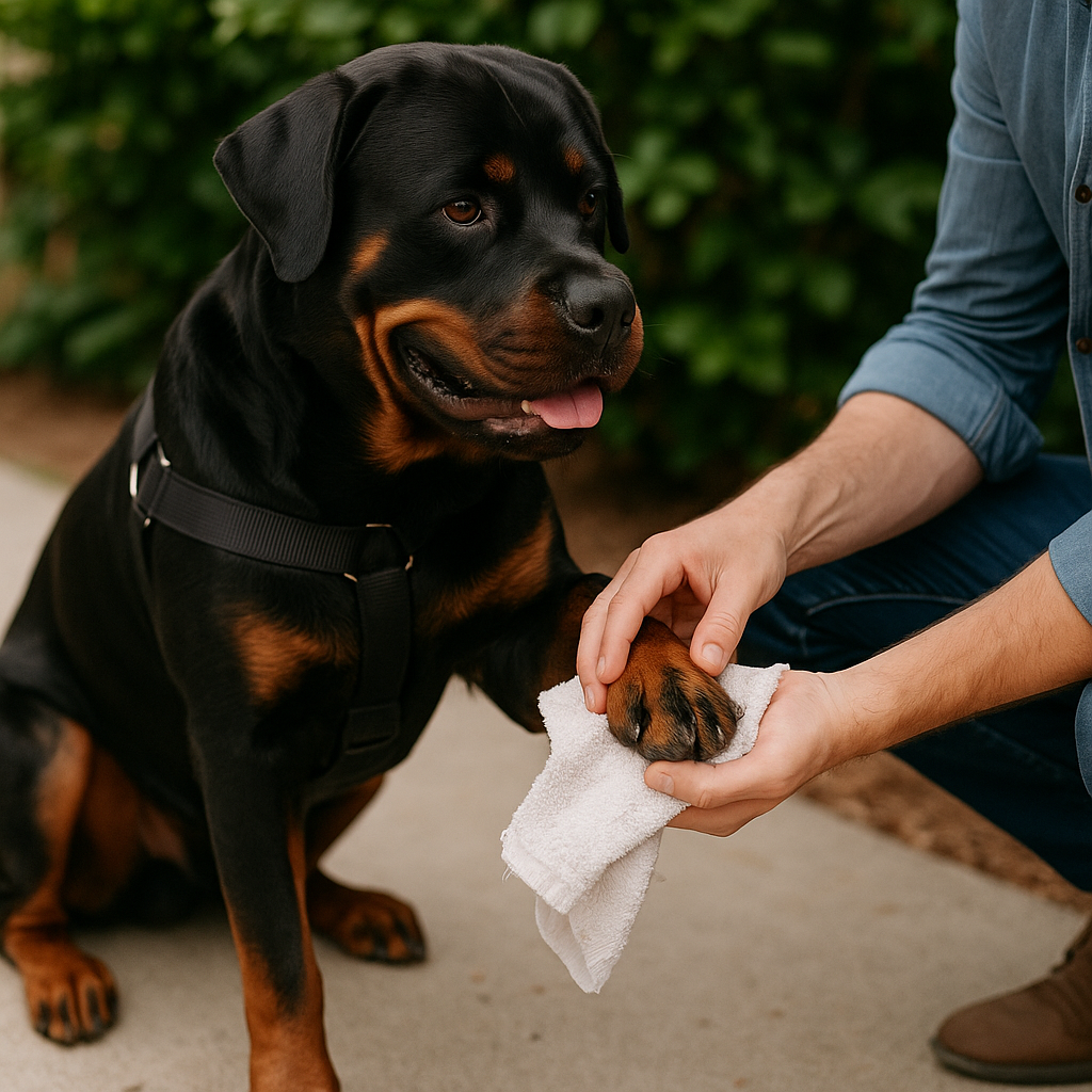 What’s the Best Paw Cleaner for Large Dogs?