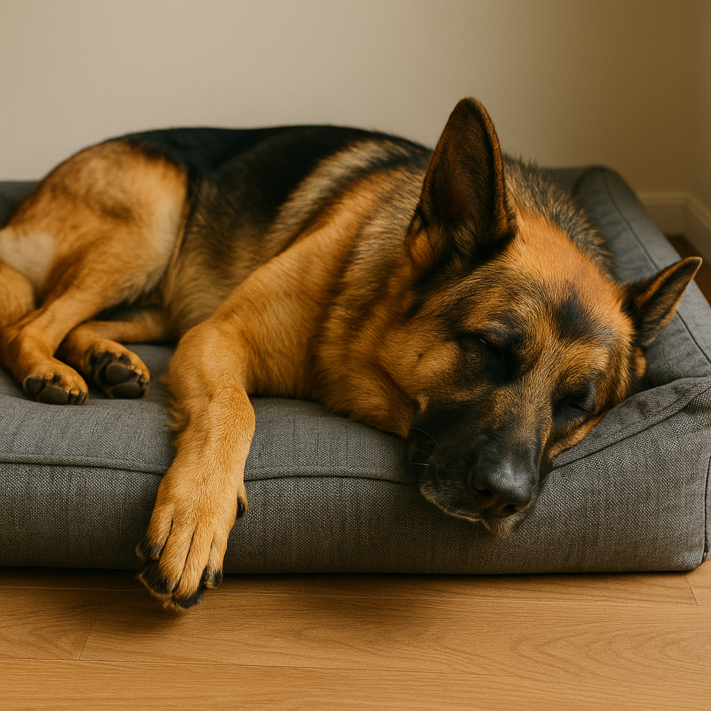 Is it true that large dogs sleep less?