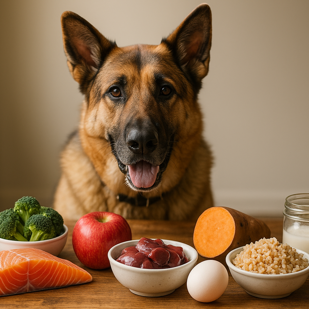10 Superfoods That Boost the Health of Large Dogs