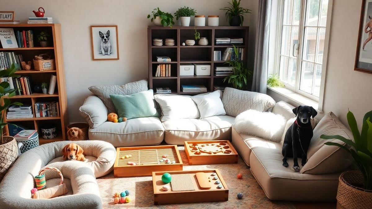 Building an Enrichment Corner at Home for Your Dog
