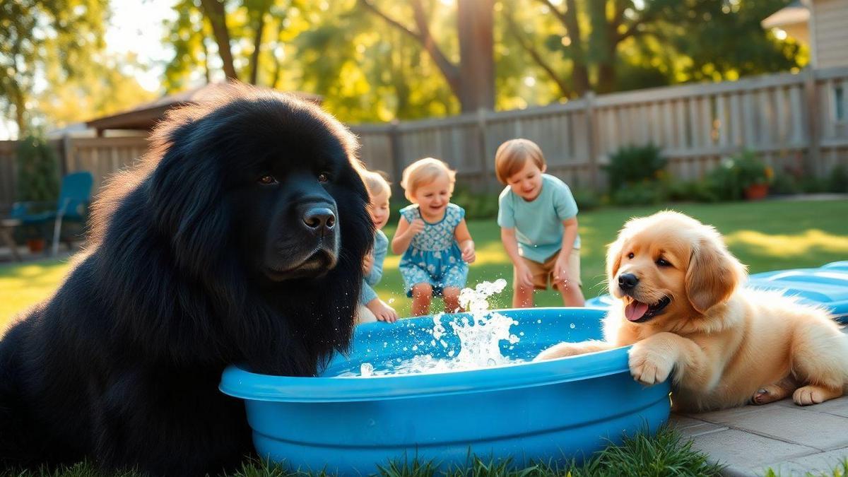 Newfoundland vs Leonberger: Gentle Giants for Family Life